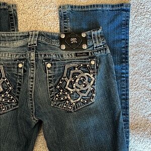 Miss Me Boot Cut Jeans Blue Classic Style